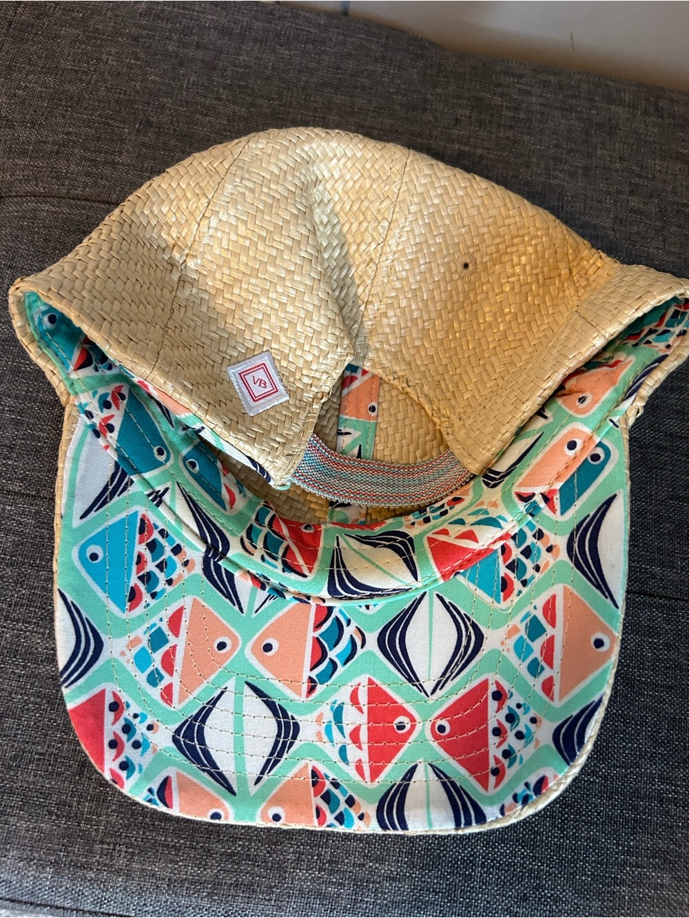 Vera Bradley Straw Baseball Cap